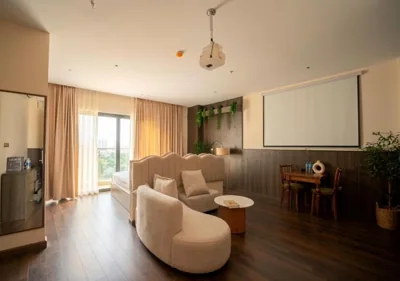 Junior Suite with Balcony — Amsphere Homestay & Restaurant